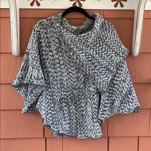 ✨ Papillon | Poncho-style Sweater